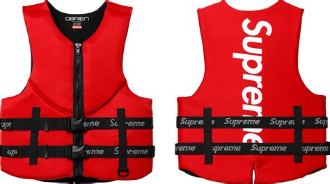 supreme life jacket replica|supreme o'brien life vest.